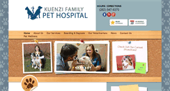 Desktop Screenshot of kuenzipet.com